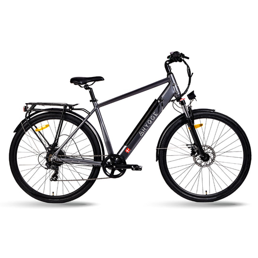 Hygge Aarhus Electric Bike Graphite Grey 250W Motor