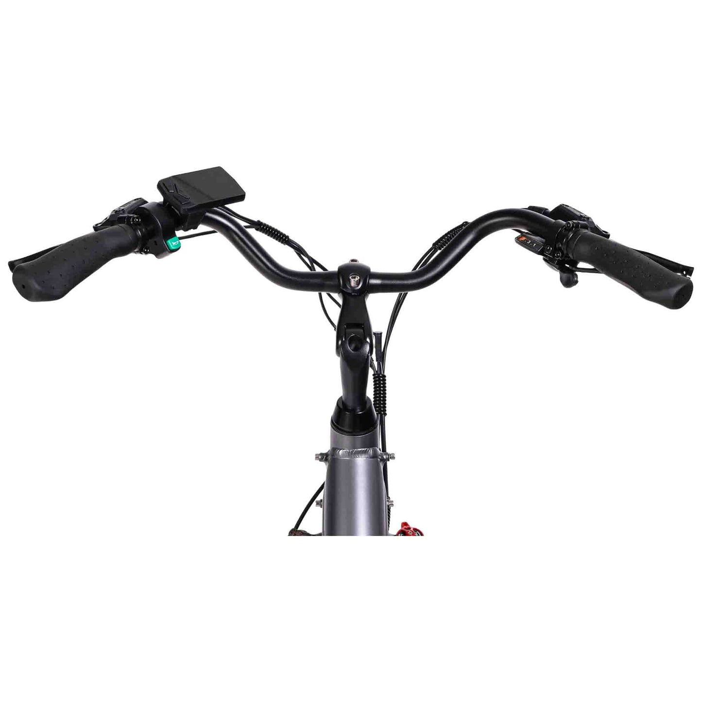 Hygge Aarhus Step Electric Bike Graphite Grey Handle View