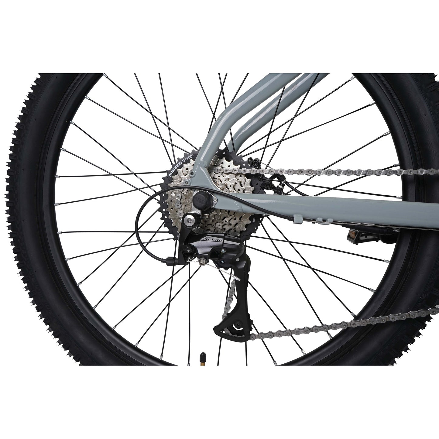 Claud Butler Ridge 1.0 Electric Bike tyre back