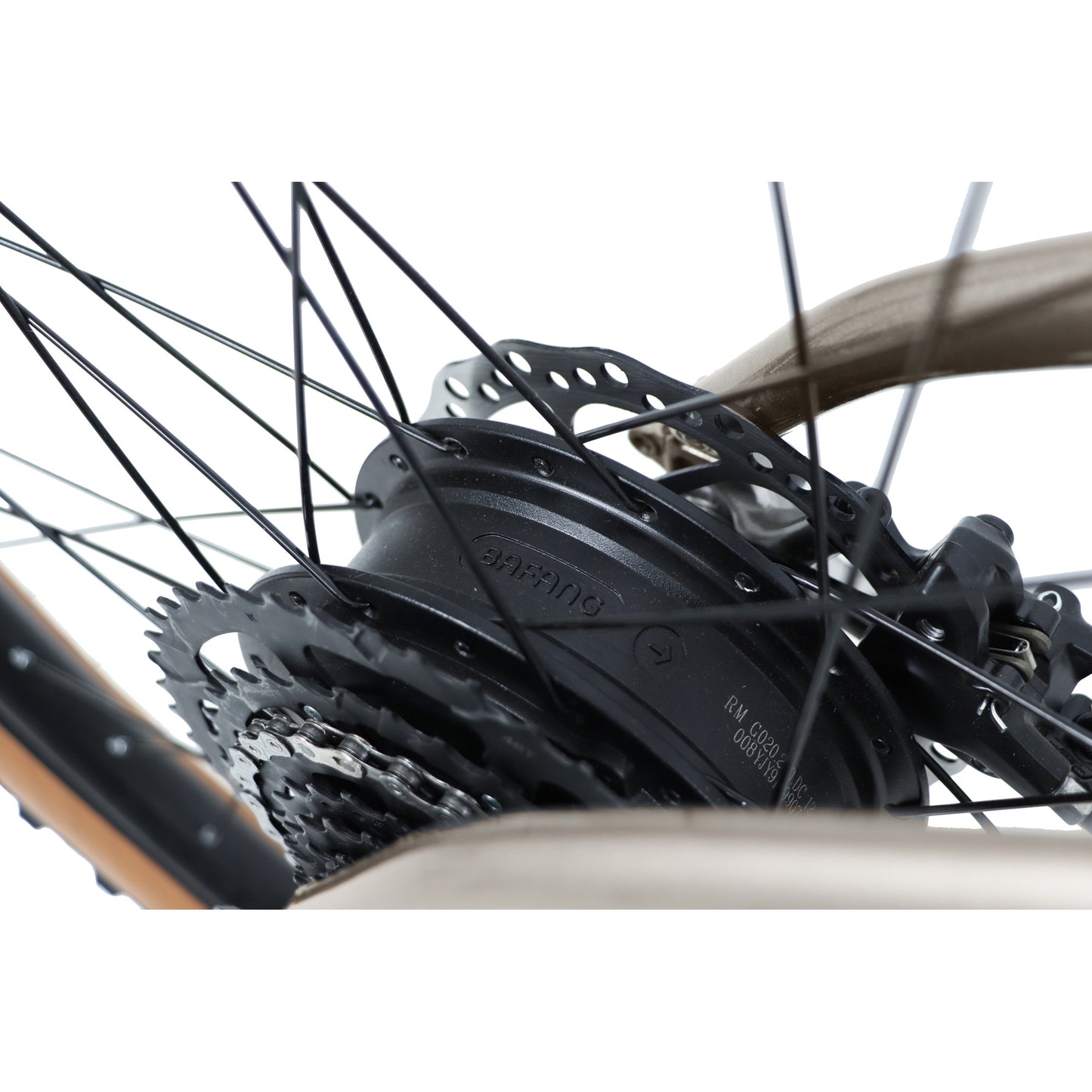 Claud Butler Ridge 2.0 Electric Bike back tyre