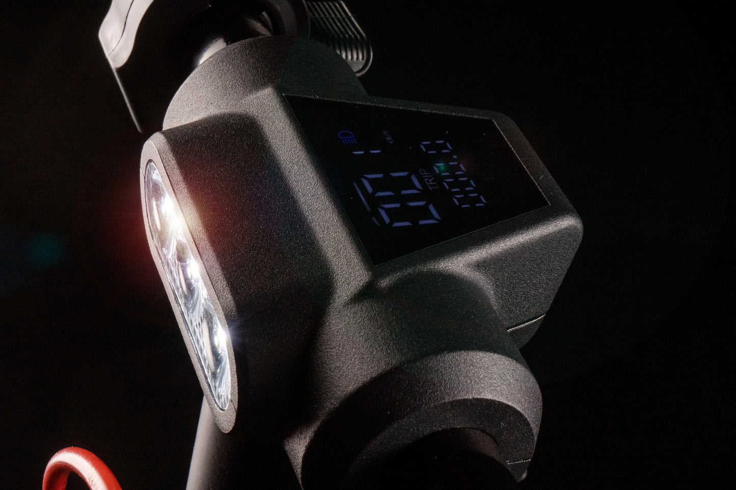Li-Fe 350HC Electric Scooter display and light