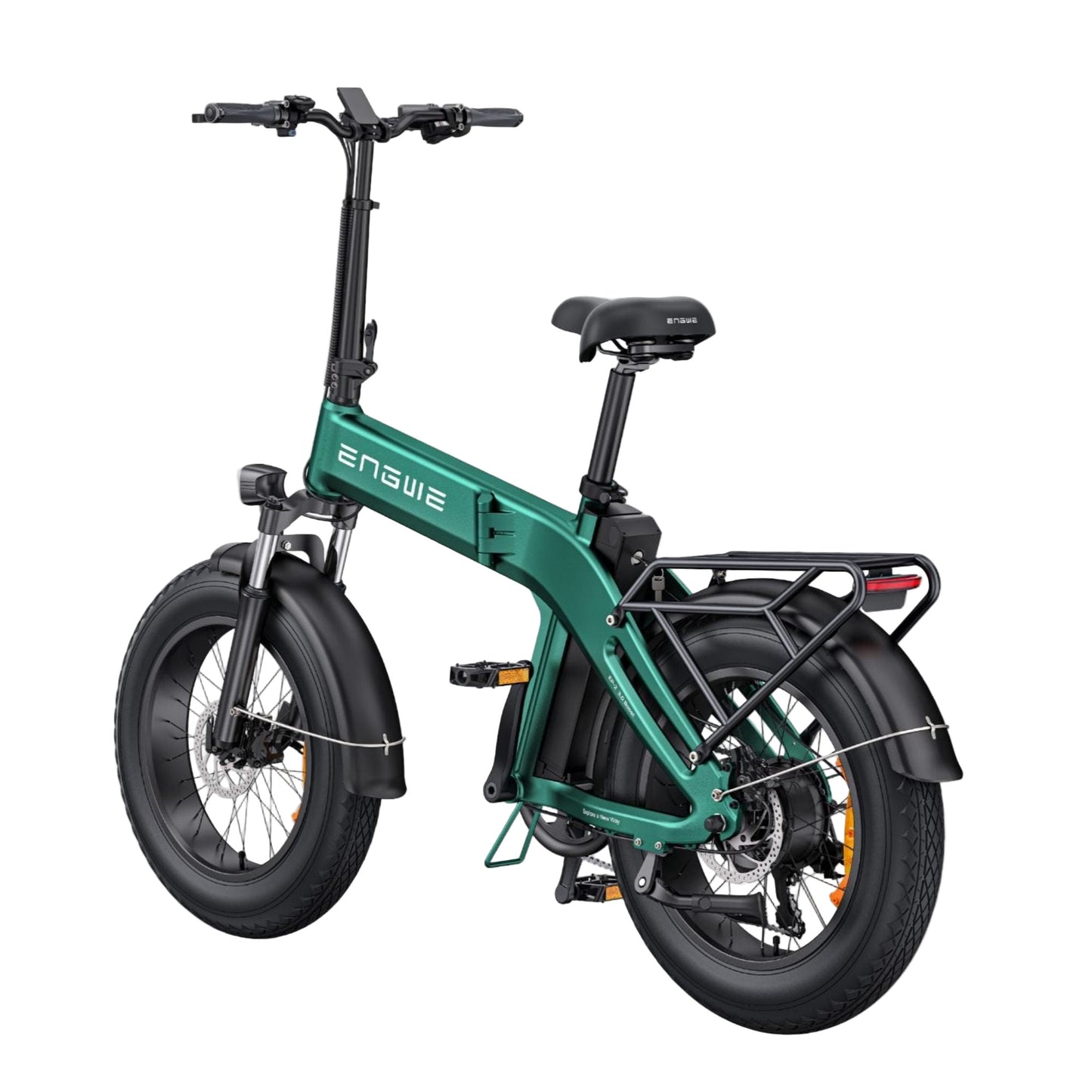 Engwe EP-2 3.0 Boost Electric Bike Green Back View