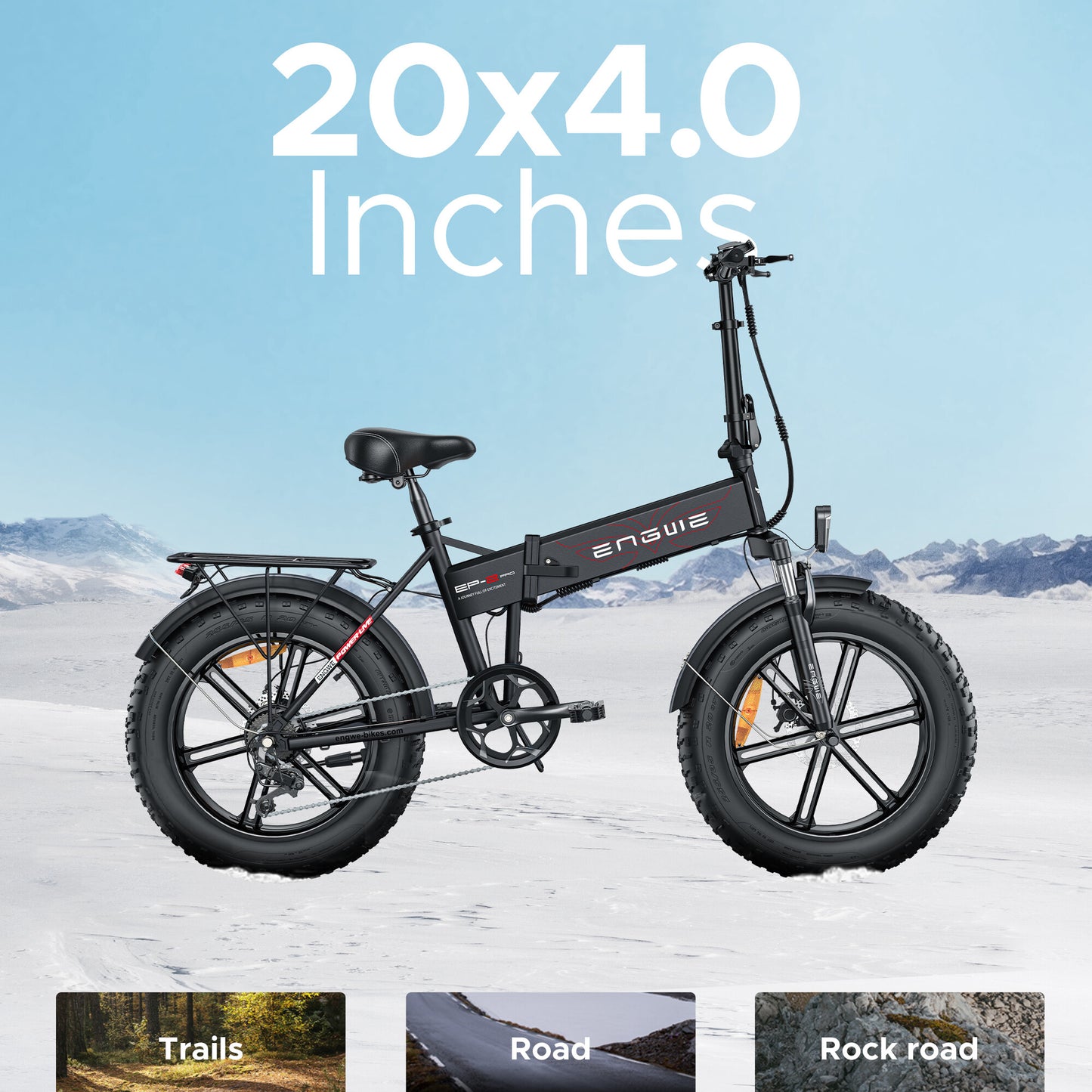 ENGWE EP-2 Pro Electric Bike 25 km/h Front Suspension Foldable E-bike