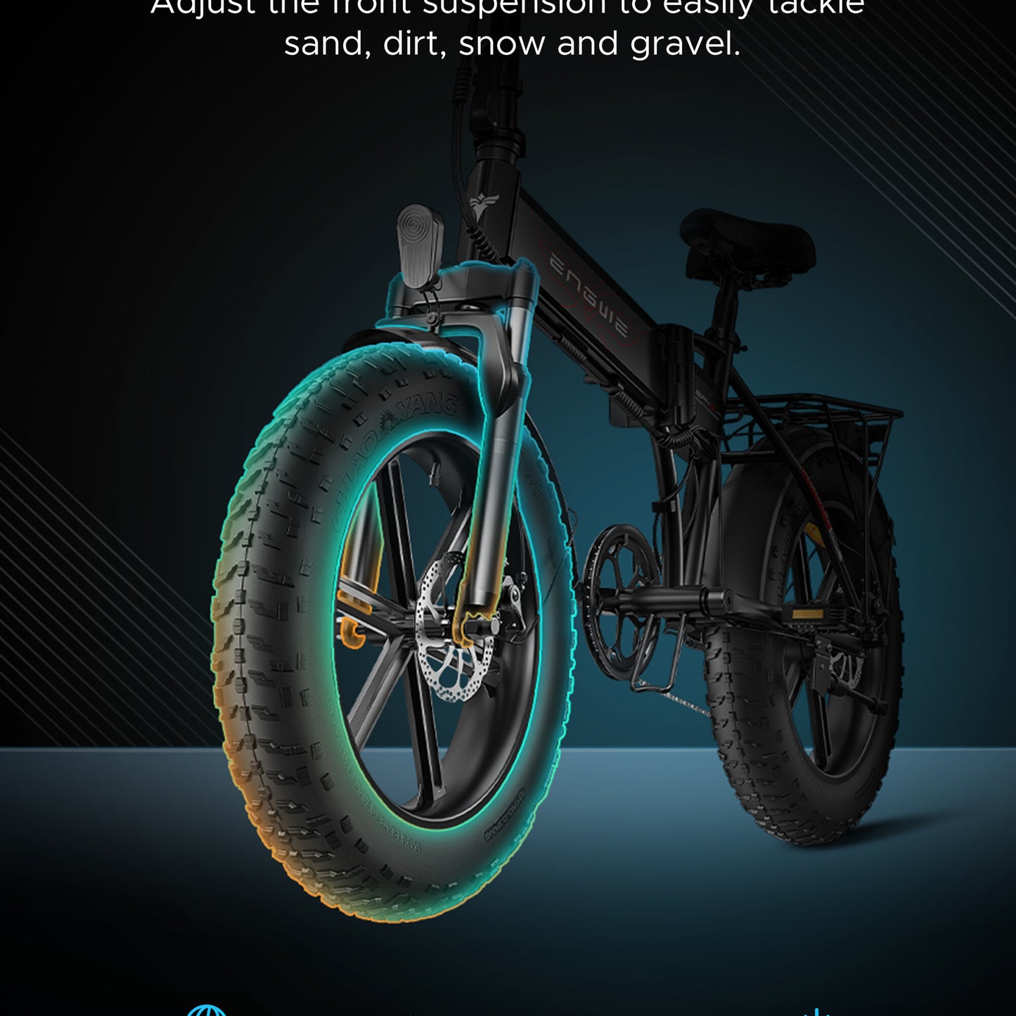 ENGWE EP-2 Pro Electric Bike 25 km/h Front Suspension Foldable E-bike