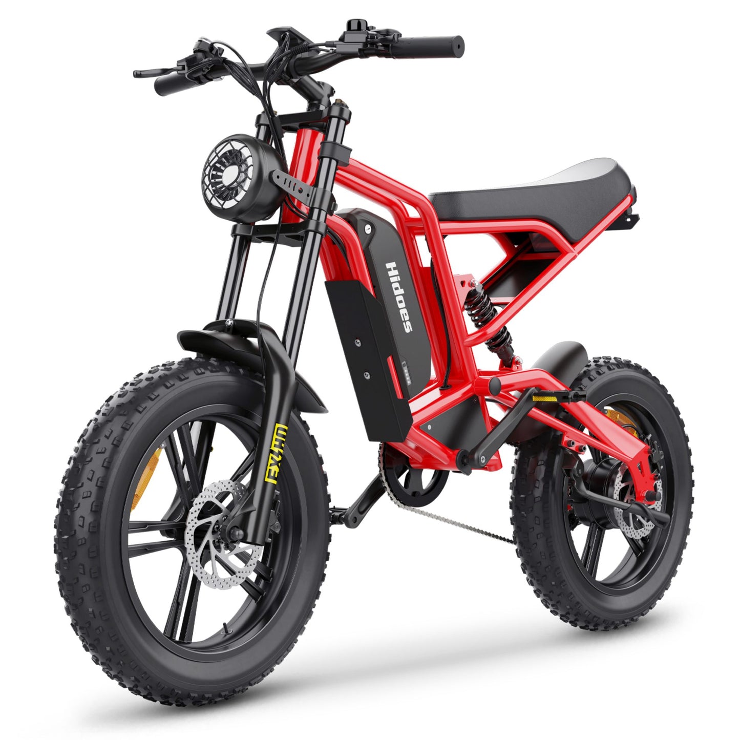Hidoes B6 Electric Bike - 1200W Power 15.6Ah Battery 15.5mph Speed Cruiser Bike for Adults