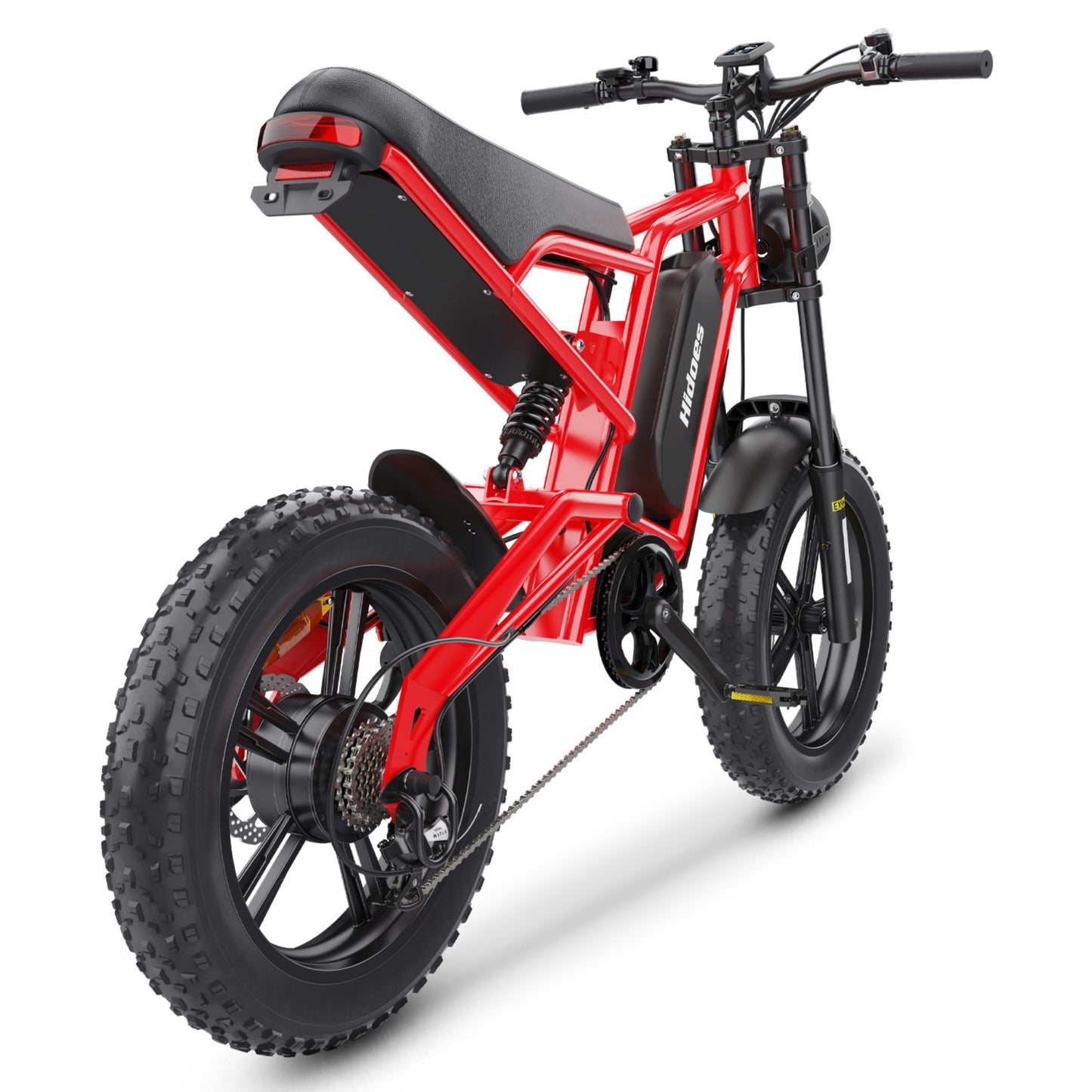 Hidoes B6 Electric Bike - 1200W Power 15.6Ah Battery 15.5mph Speed Cruiser Bike for Adults