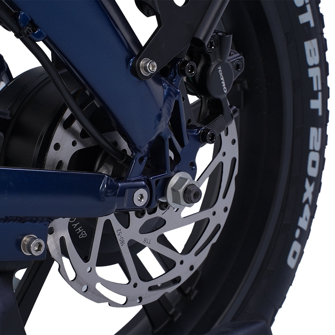 Hygge Sorø Electric Bike Royal Blue Fat Tyre 1