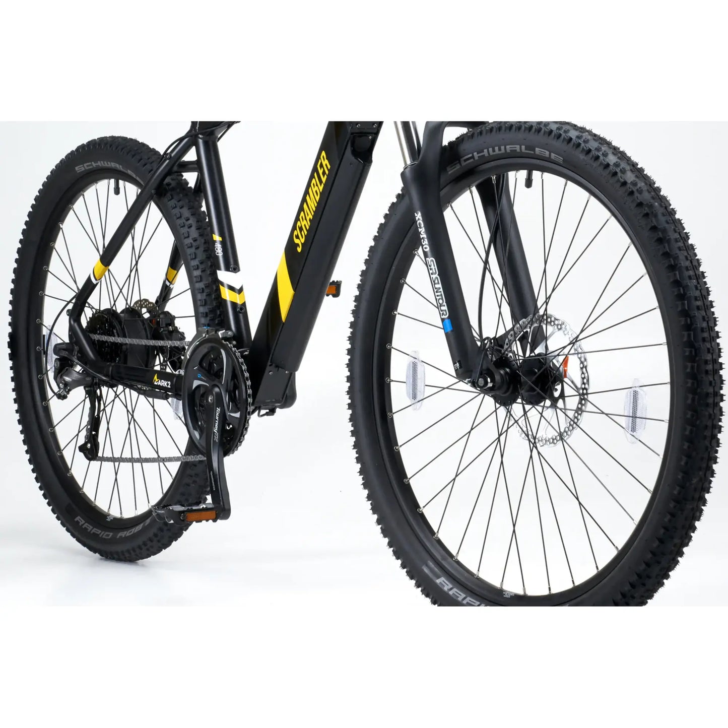 Mark2 Scrambler 430 (17 inch frame) Electric Bike Lightweight hardtail eMTB Removable battery