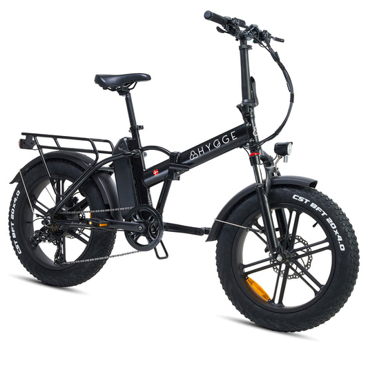 Hygge Vester Electric Bike Onyx Black Side View
