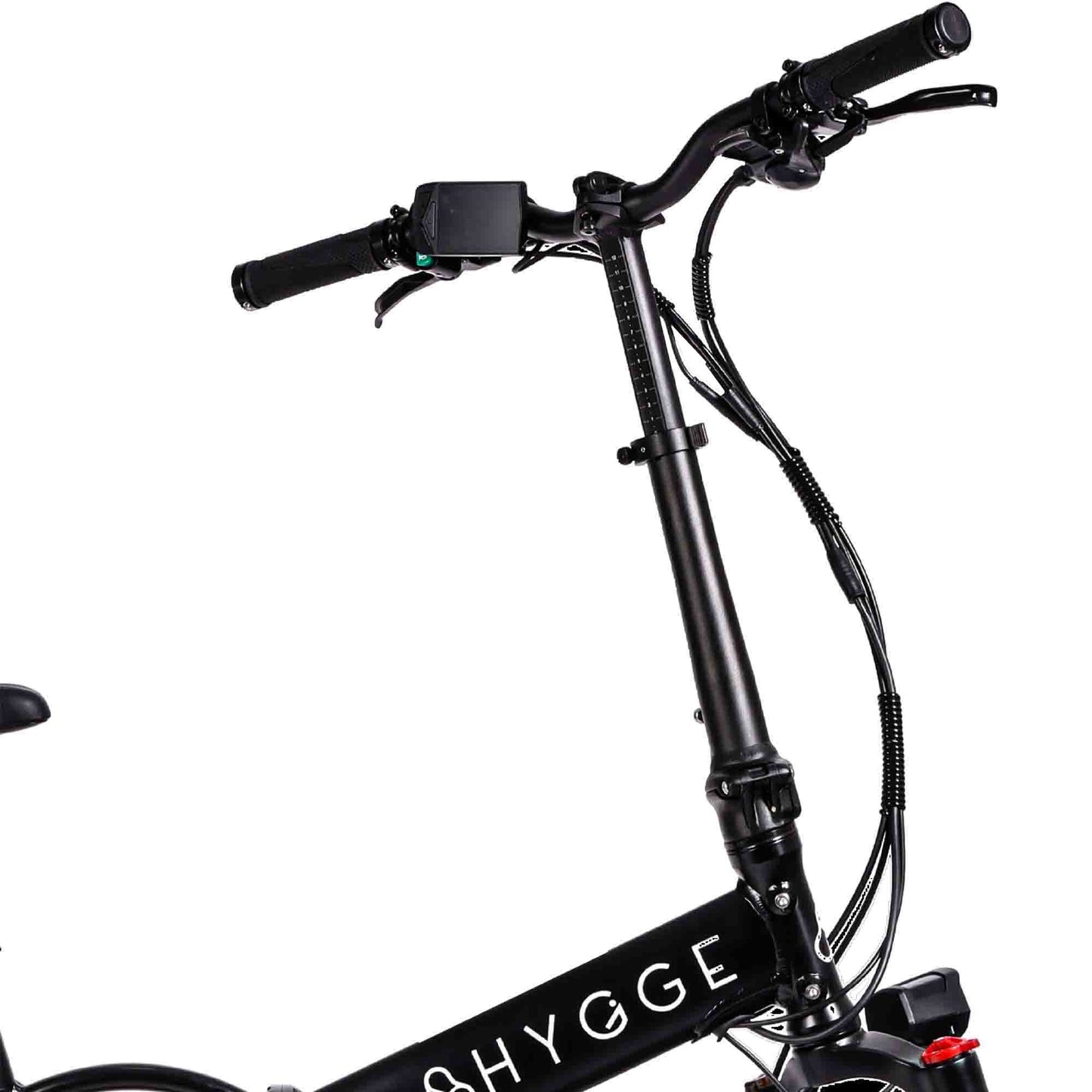 Hygge Vester Electric Bike Onyx Black Top View