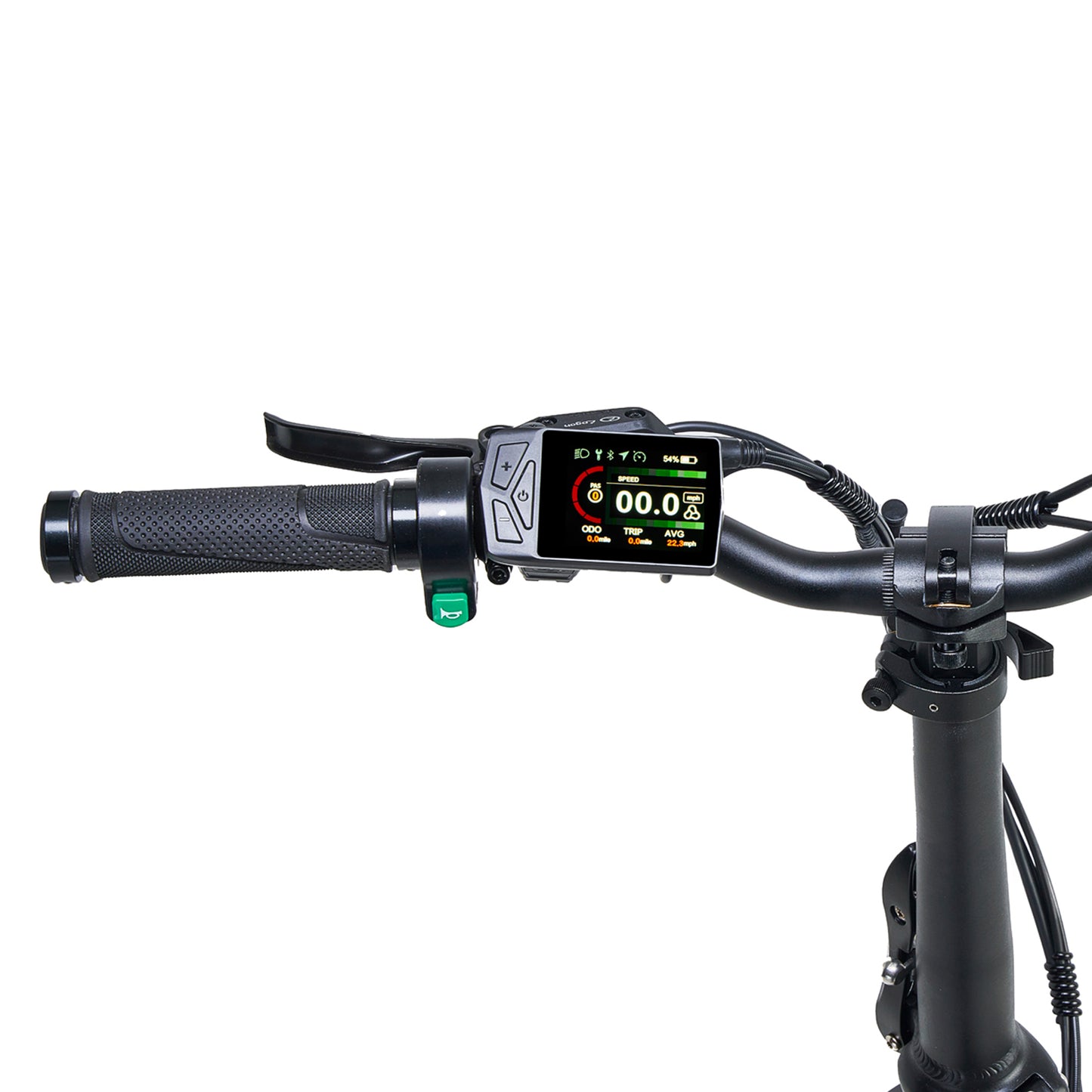 Hygge Vester Electric Bike Onyx Black Left Handle