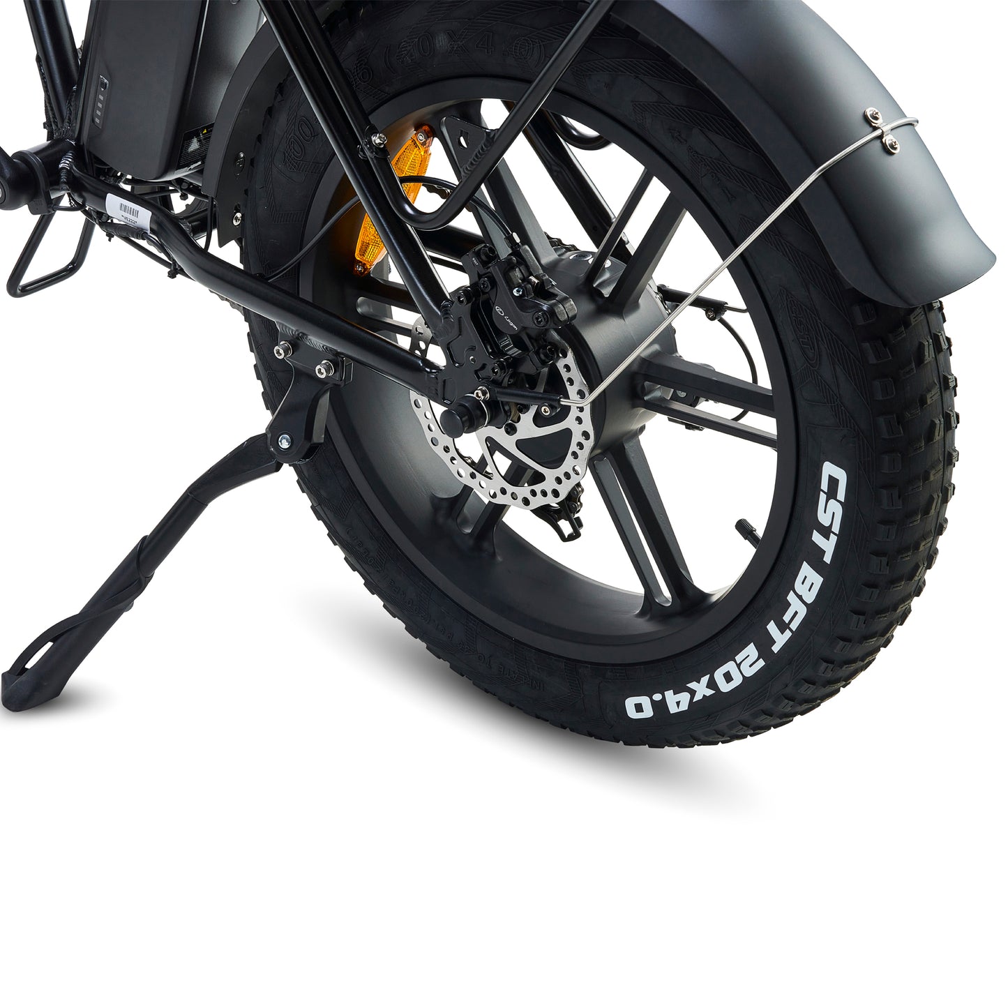 Hygge Vester Electric Bike Onyx Black Stands