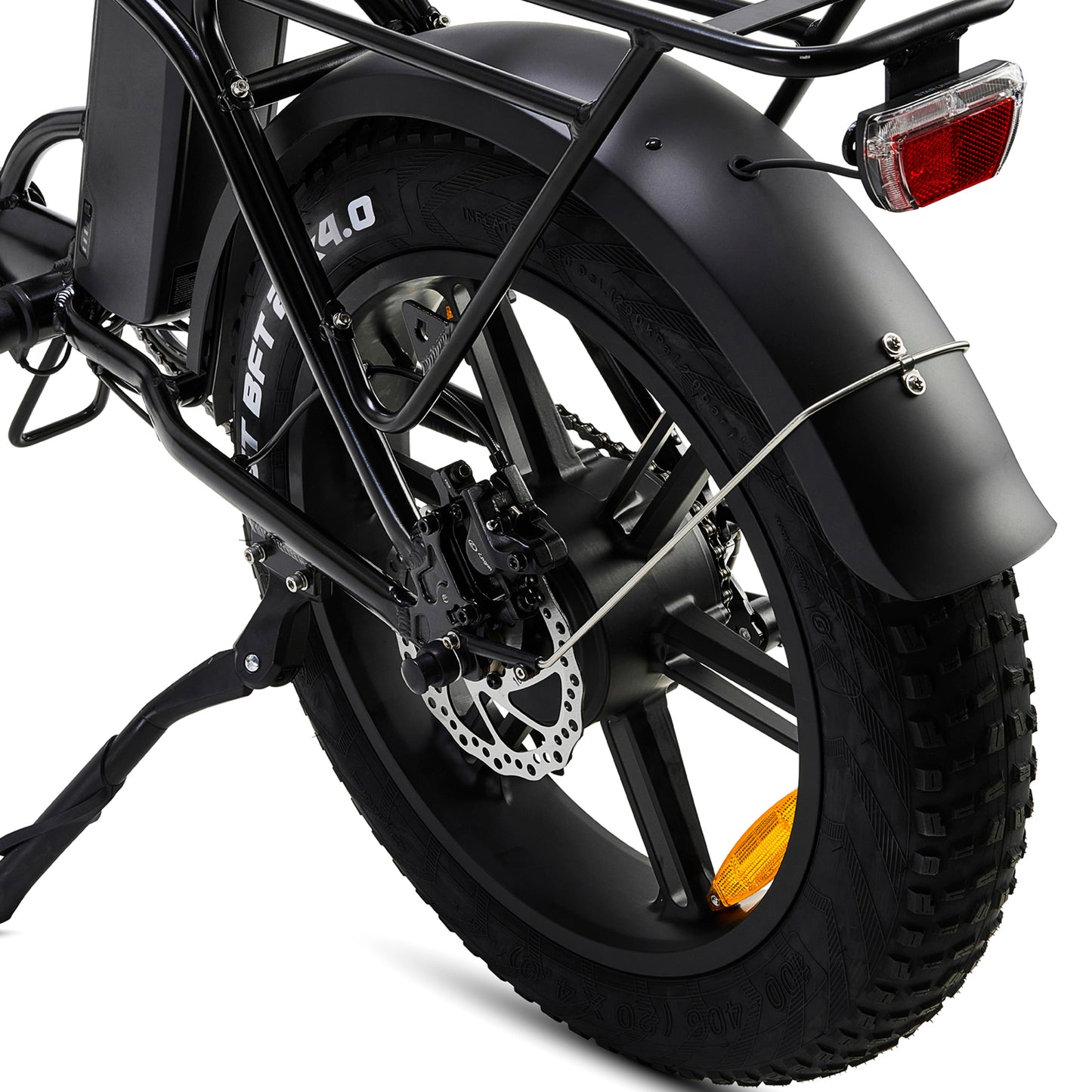 Hygge Vester Step Through Electric Bike Onyx Black Foldable