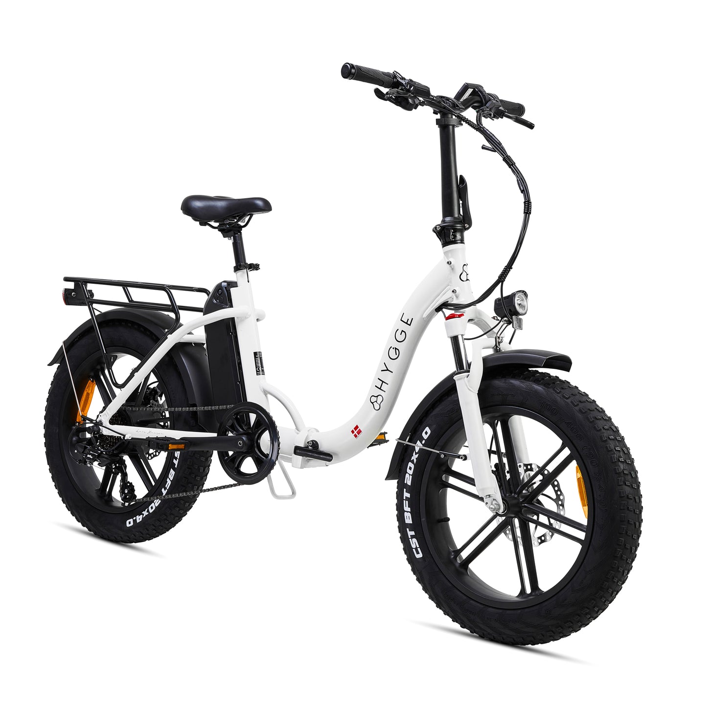 Hygge Vester Step Electric Bike Heron White