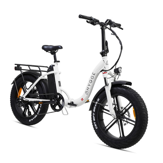 Hygge Vester Step Electric Bike Heron White