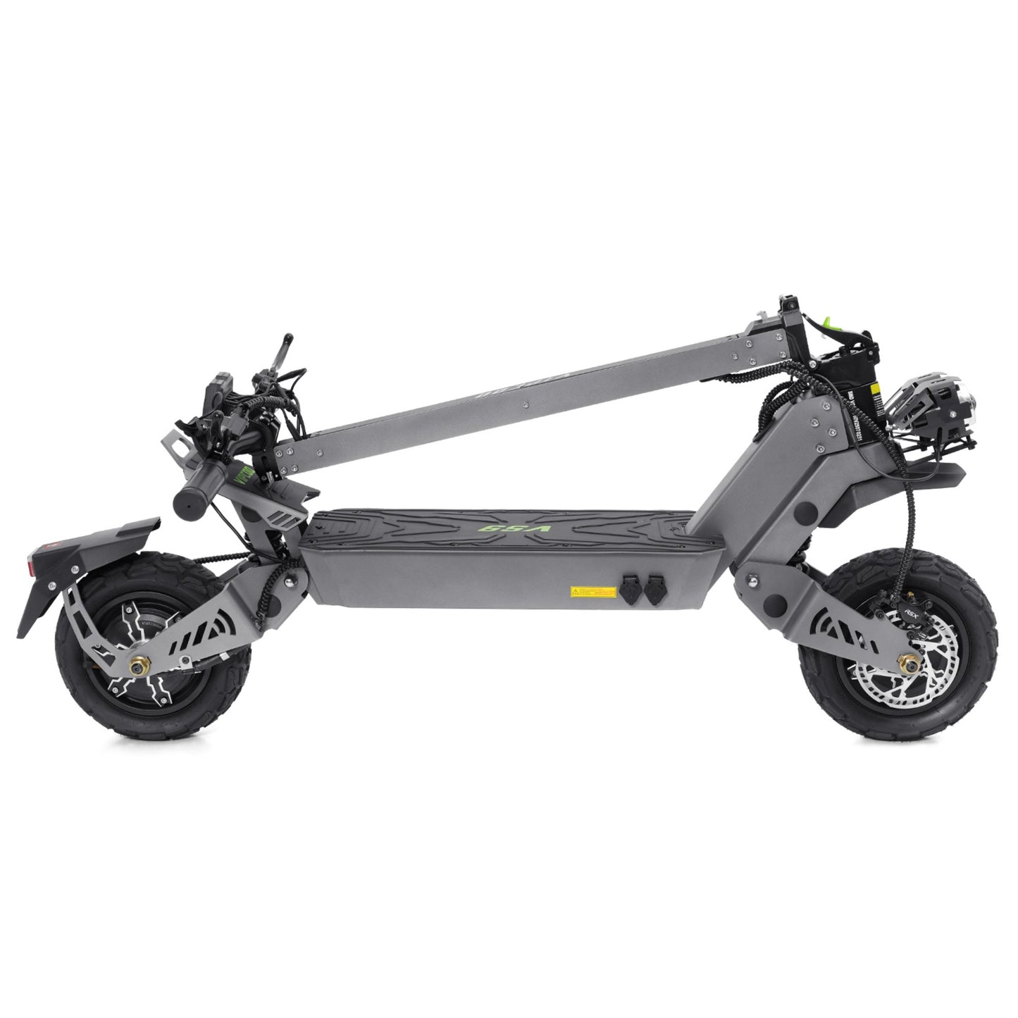 VIPCOO VS9 Electric Scooter Folded Side View