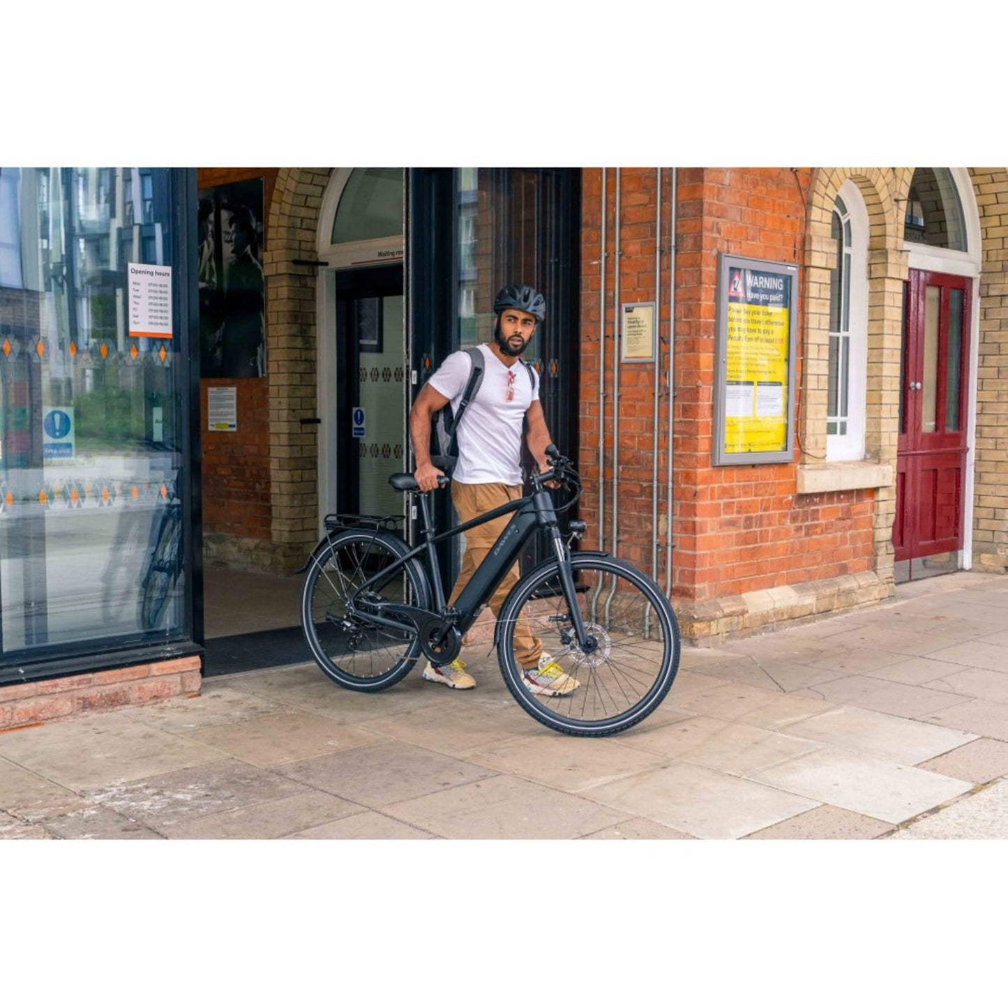 Dawes Spire 1.0 Crossbar Electric Bike With Rear Hub Motor