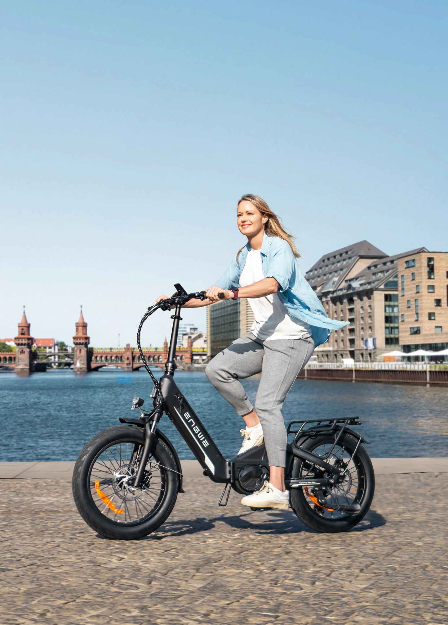 Engwe L20 3.0 Pro Electric Bike With 250W 100Nm Mid-drive Motor Full Suspension