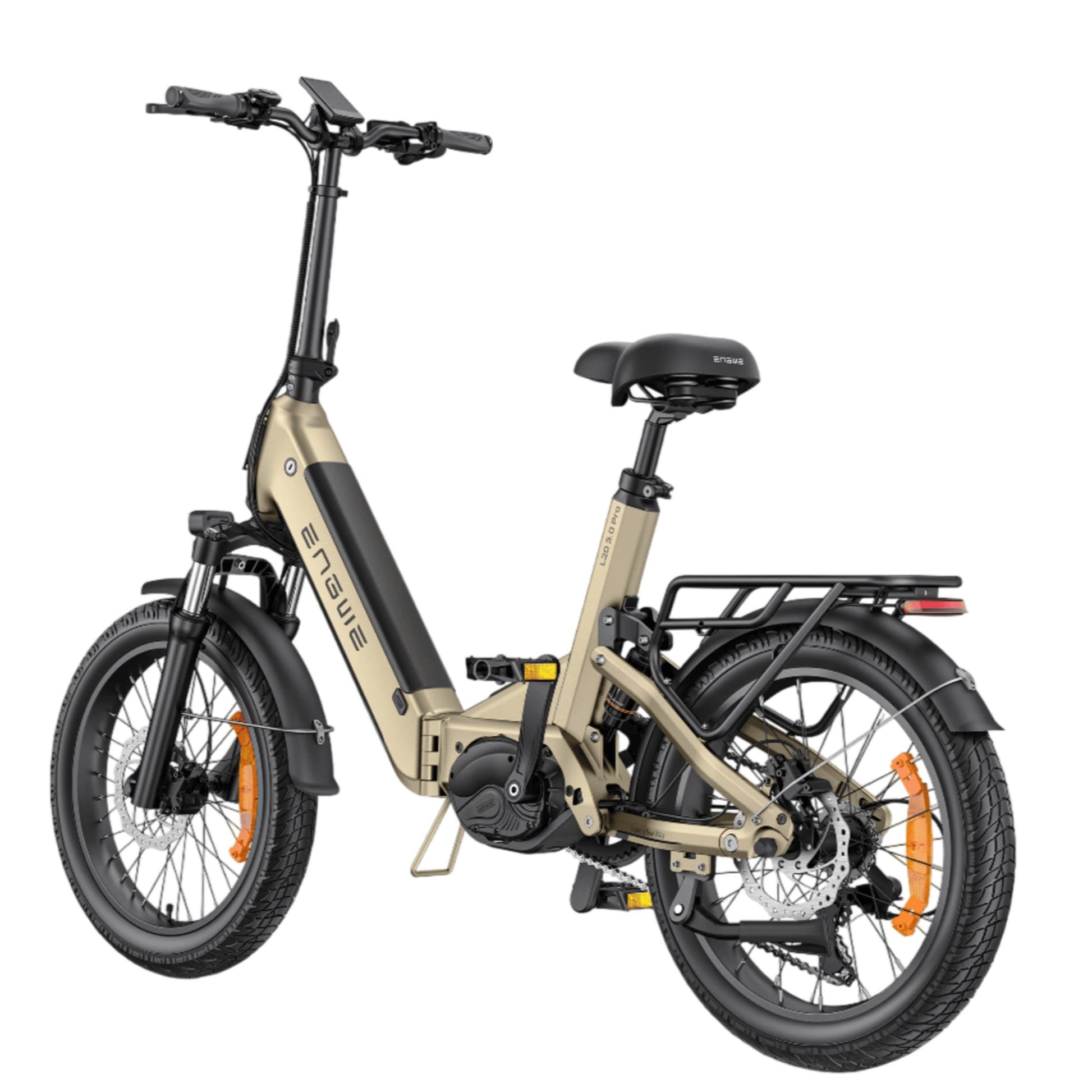 engwe l20 3.0 Pro gold color back view