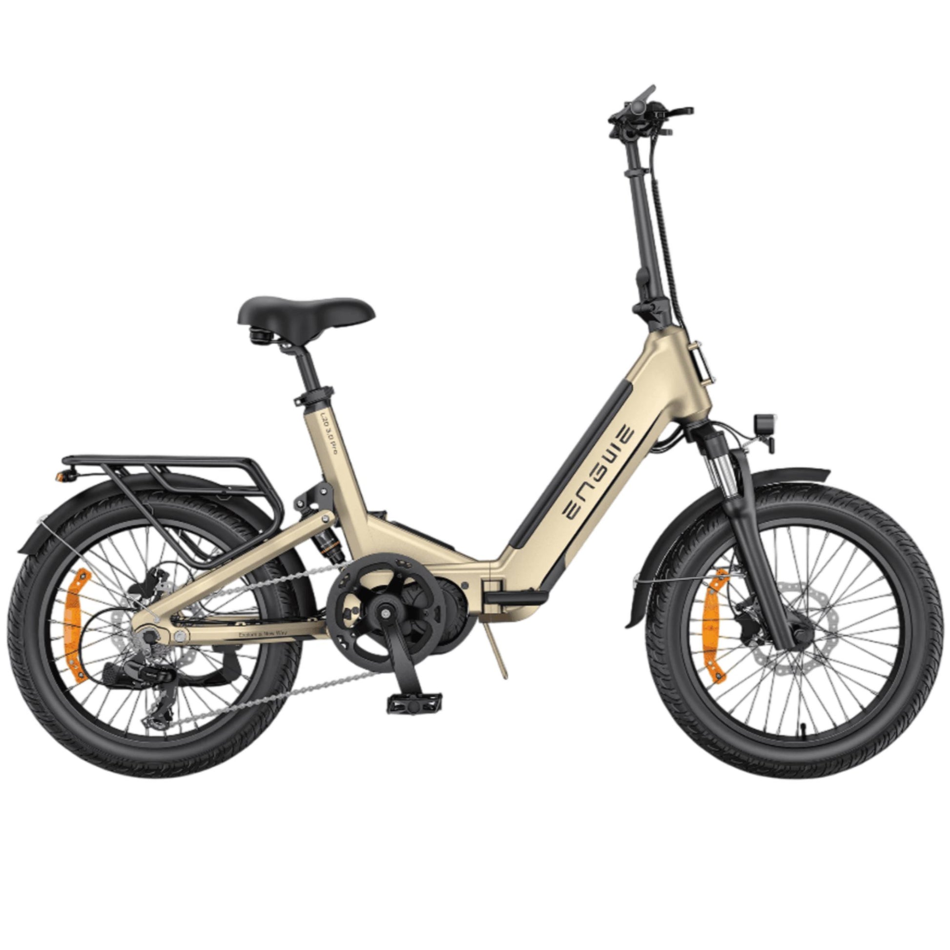 engwe l20 3.0 Pro gold color side view