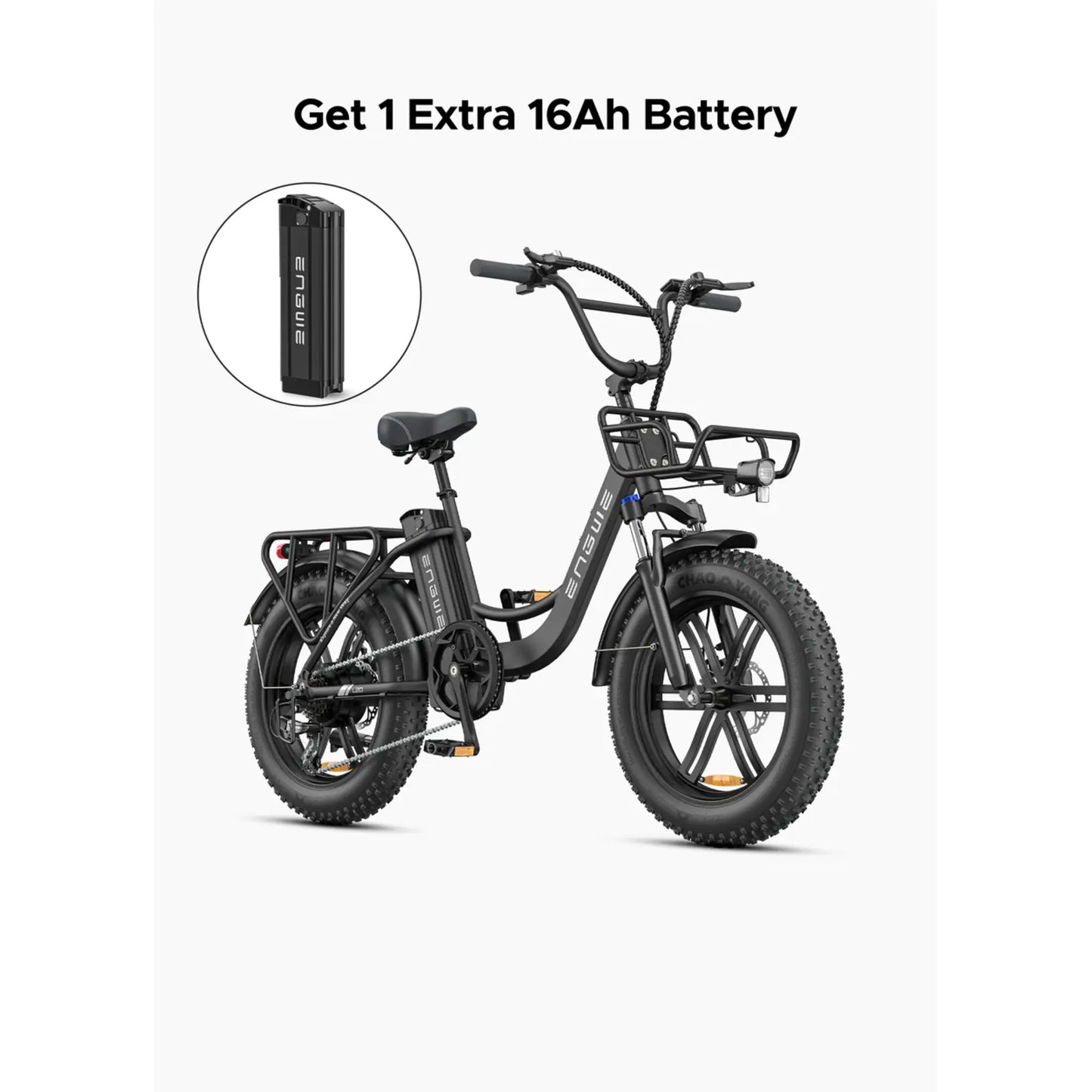 ENGWE L20 BOOST Electric Bike 126KM Torque Sensor Step-Thru E-bike