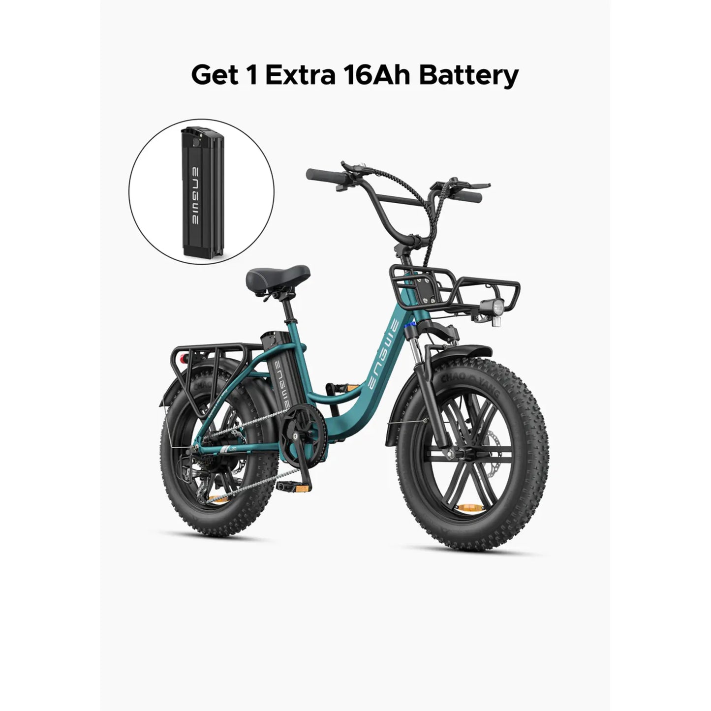 ENGWE L20 BOOST Electric Bike 126KM Torque Sensor Step-Thru E-bike