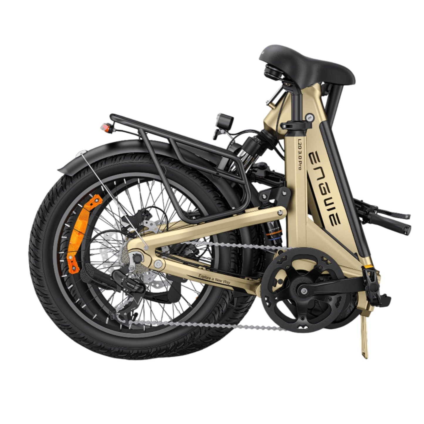 Engwe L20 3.0 Pro Electric Bike With 250W 100Nm Mid-drive Motor Full Suspension