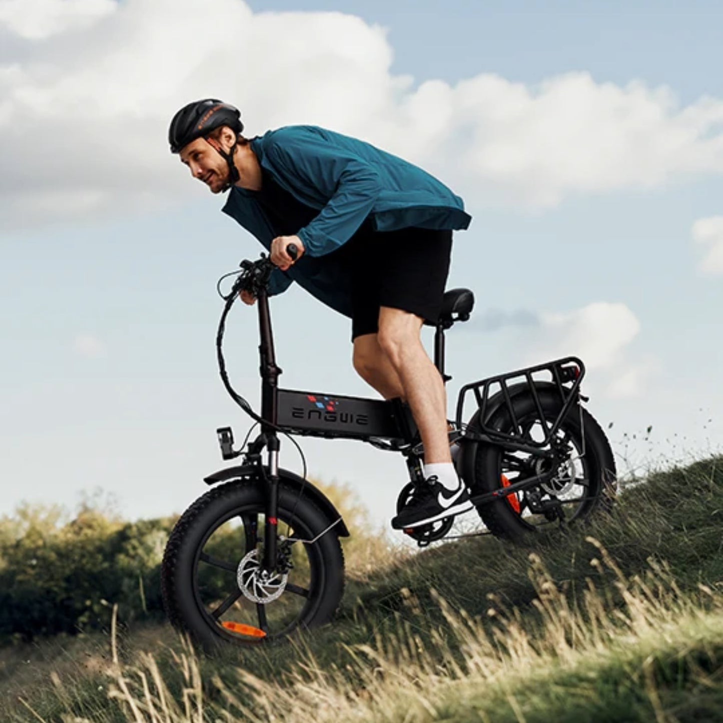 ENGWE ENGINE X Electric Bike Max Speed 25 km/h Full Suspension Foldable