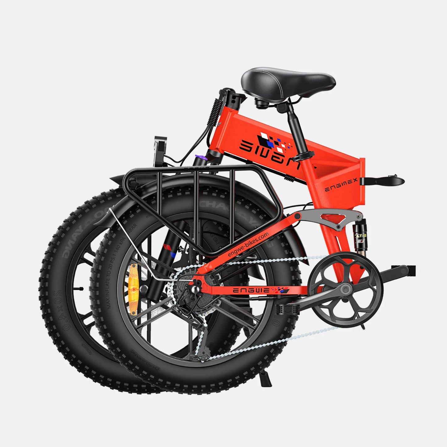 ENGWE ENGINE X Electric Bike Max Speed 25 km/h Full Suspension Foldable