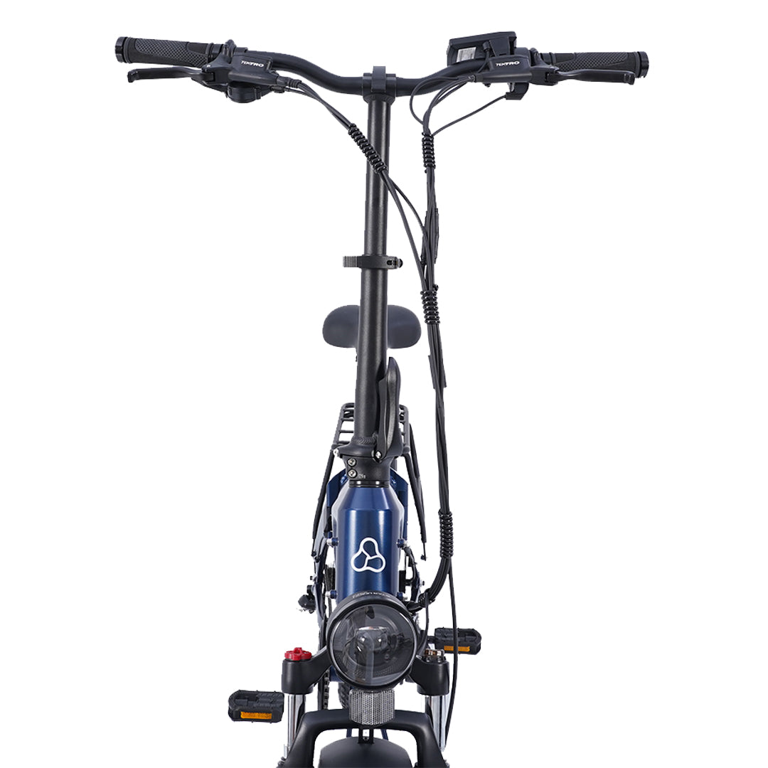 Hygge Sorø Electric Bike Royal Blue Top View