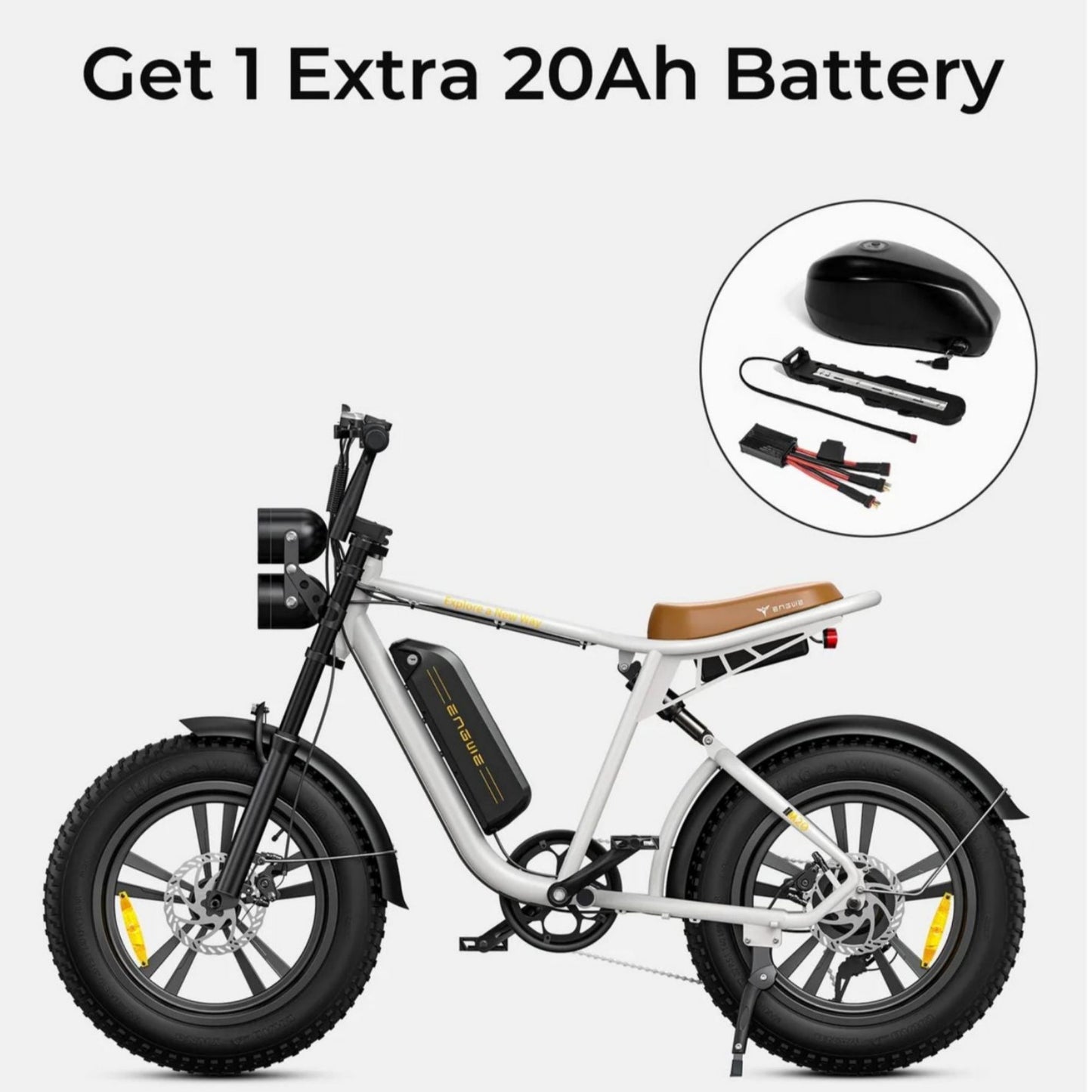 ENGWE M20 Electric Bike 25 km/h Dual Suspension Single Battery