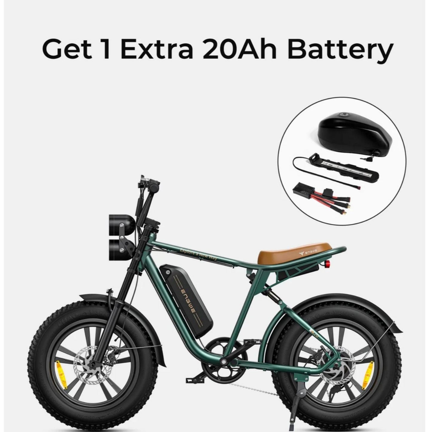 ENGWE M20 Electric Bike 25 km/h Dual Suspension Single Battery