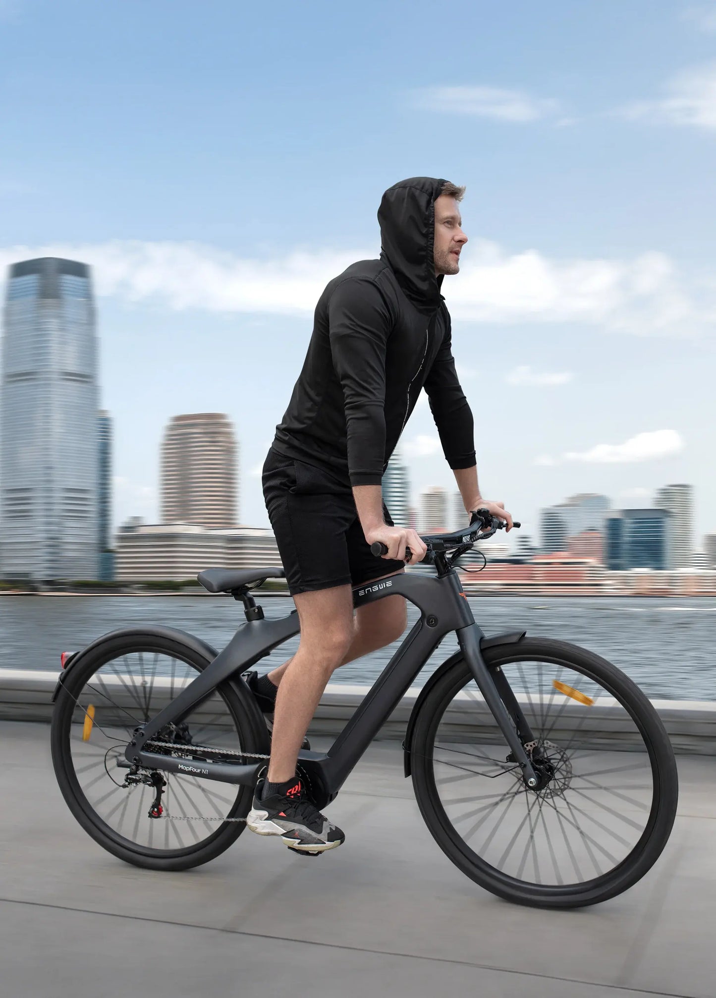 Engwe MAPFOUR N1 PRO Electric Bike 250W Mid-drive Motor 80Nm Torque City E-bike