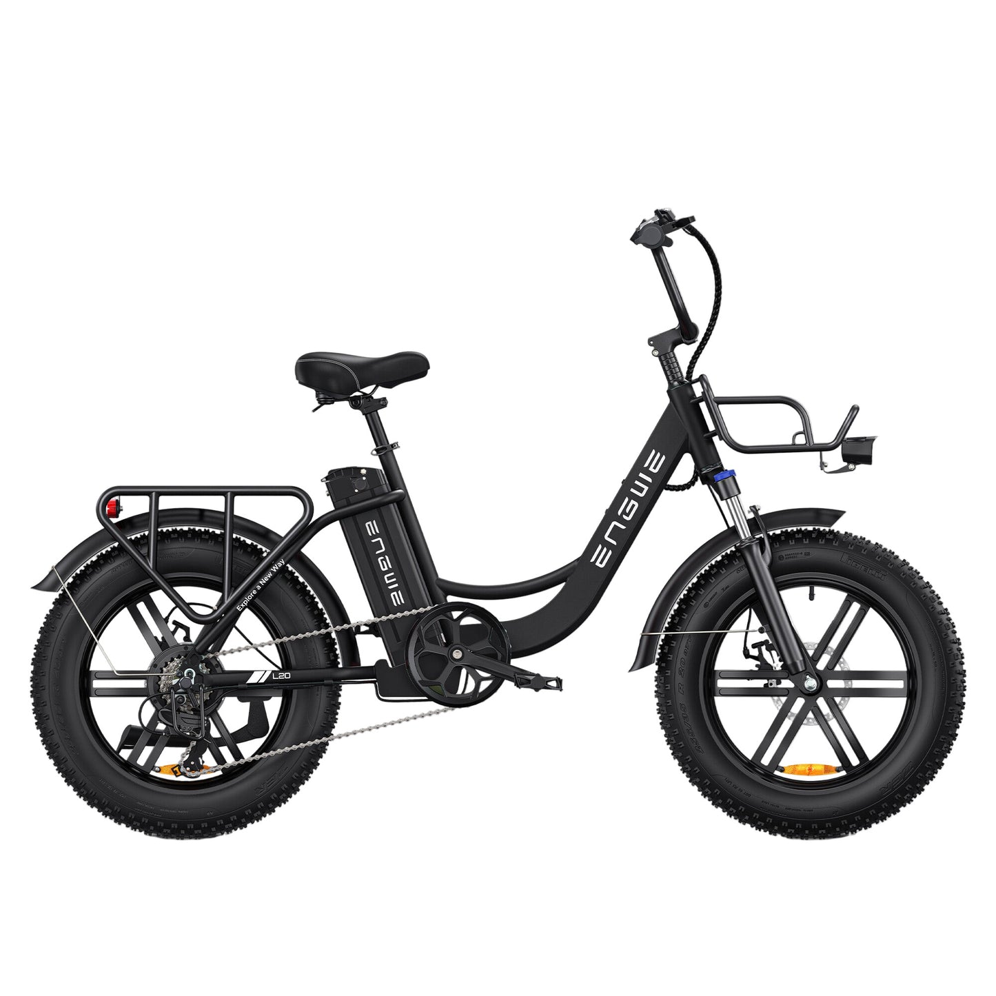 ENGWE L20 Electric Bike 140km Max Speed Front Suspension Step-Thru E-bike