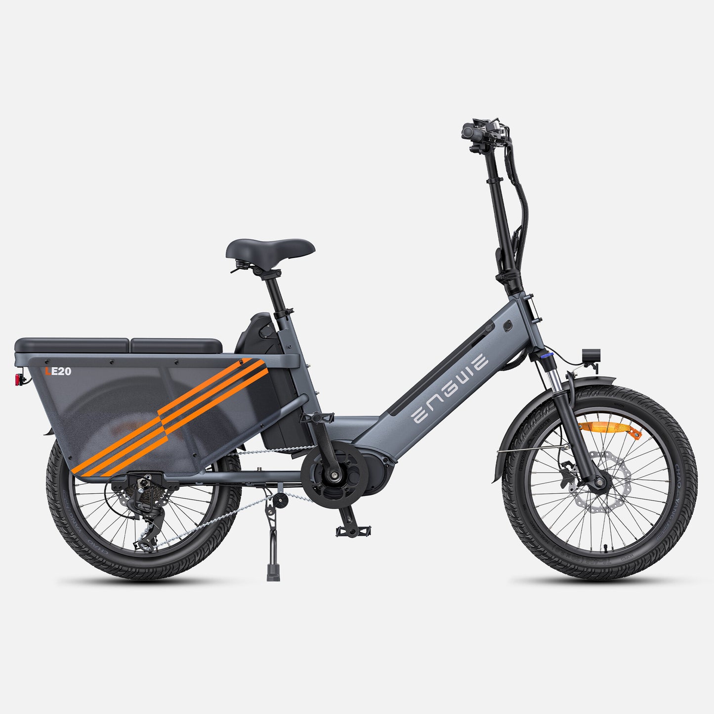 ENGWE LE20 Electric Bike 250W Mid-drive Torque Sensor Step-Thru Cargo Ebike
