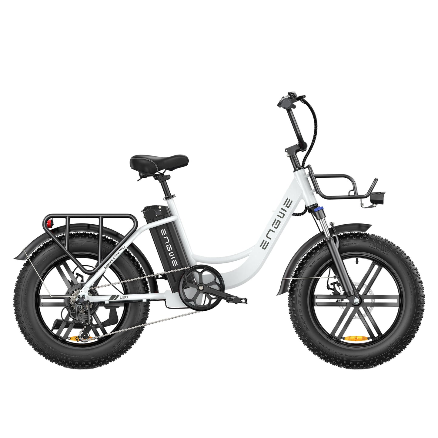 ENGWE L20 Electric Bike 140km Max Speed Front Suspension Step-Thru E-bike