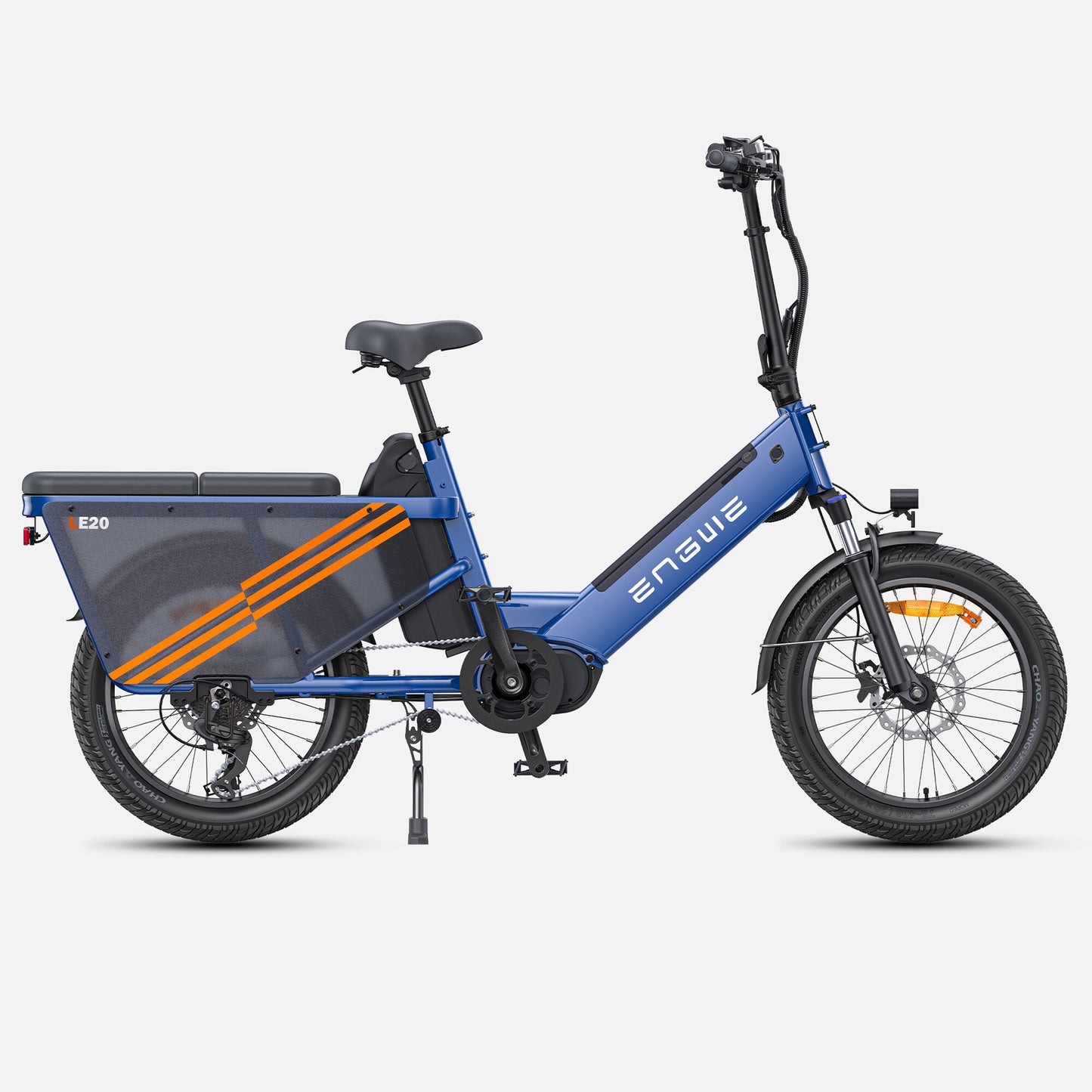 ENGWE LE20 Electric Bike 250W Mid-drive Torque Sensor Step-Thru Cargo Ebike