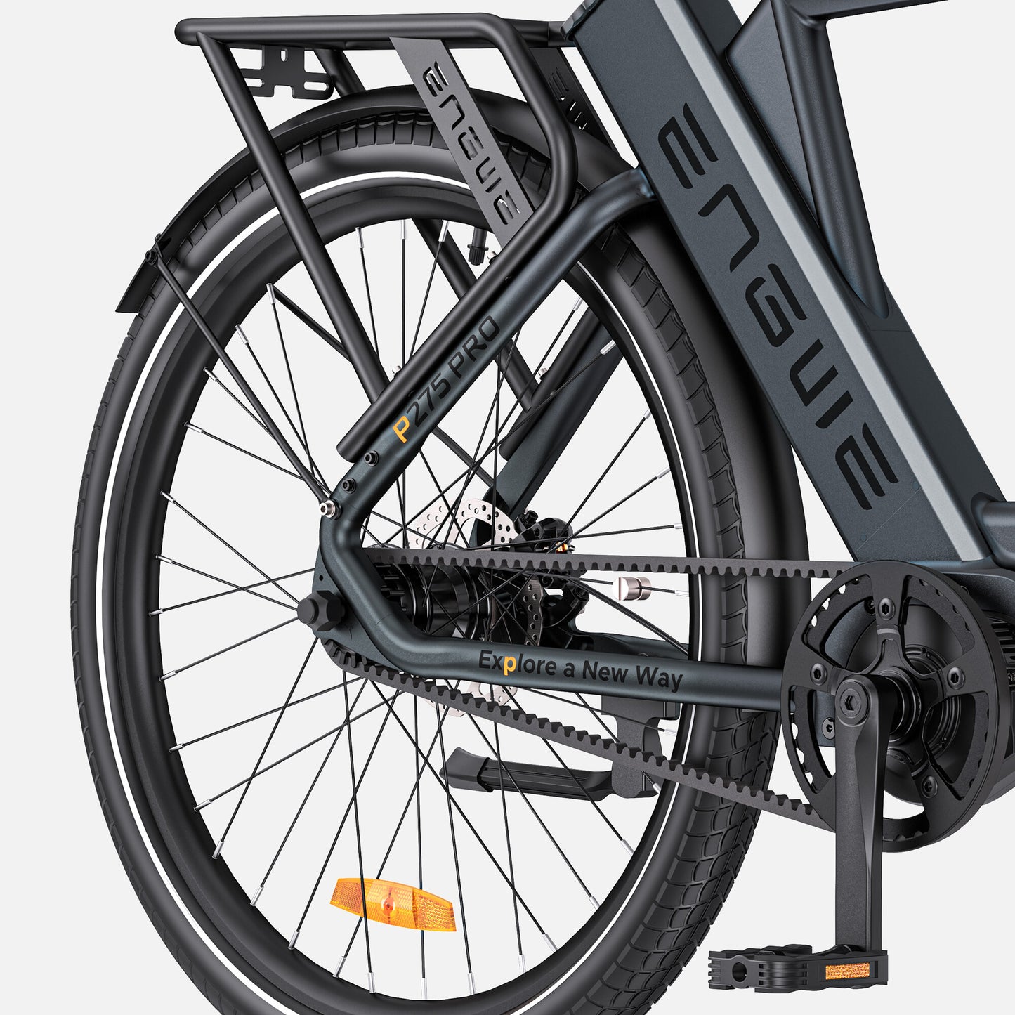 ENGWE P275 Pro Electric Bike 260 km Torque Sensor Mid-drive Motor