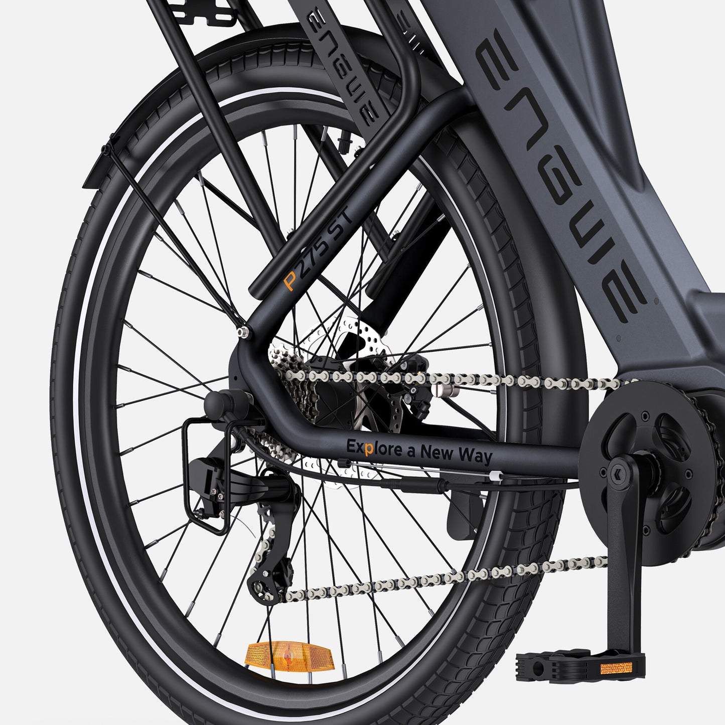 ENGWE P275 ST Electric Bike 19.2Ah Samsung Cells Mid-drive Motor