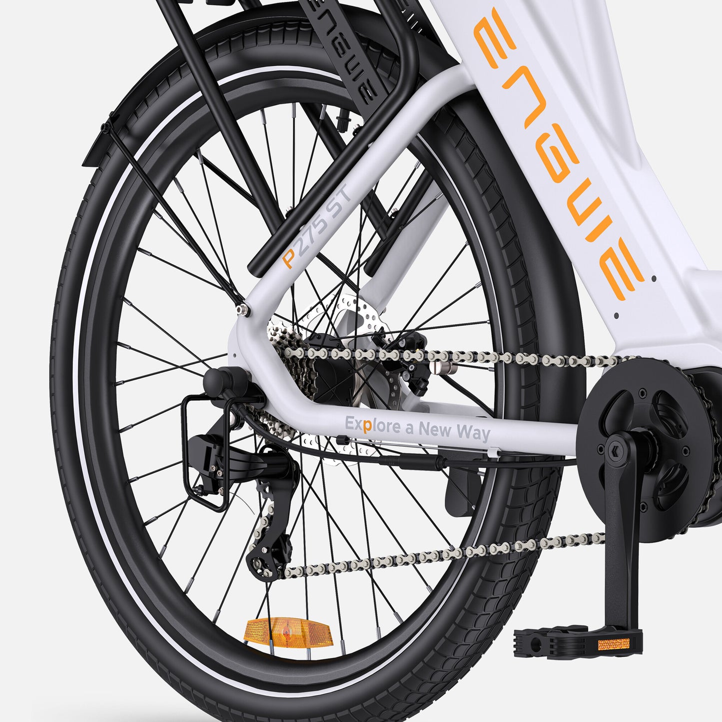ENGWE P275 ST Electric Bike 19.2Ah Samsung Cells Mid-drive Motor