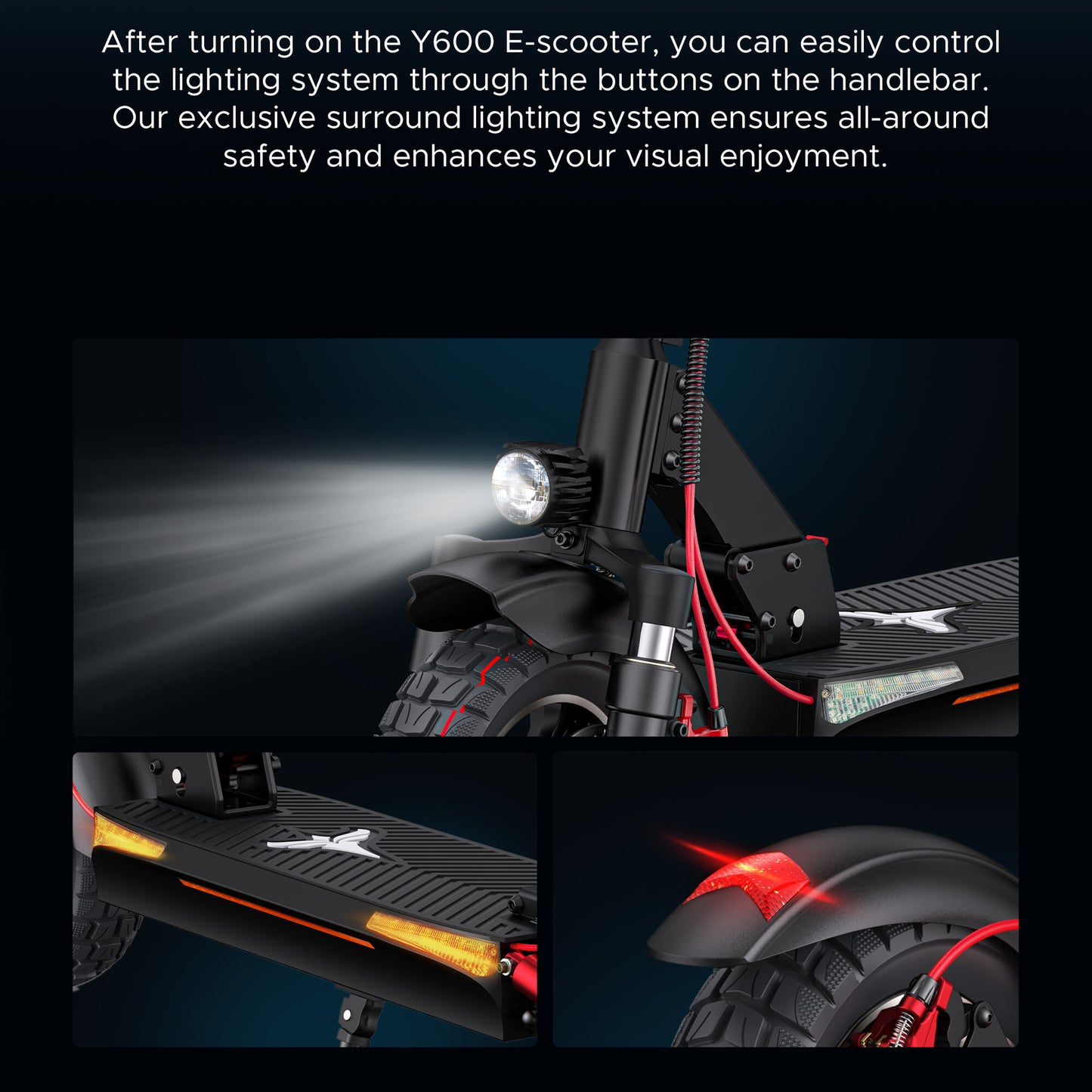 ENGWE Y600 Electric Scooter Light