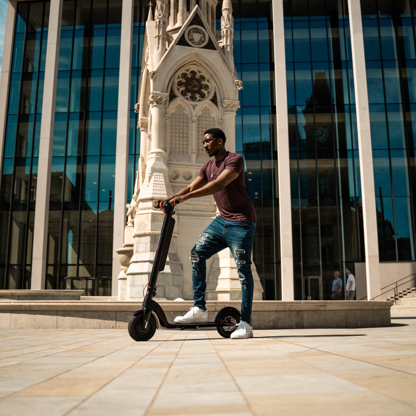 Cruzaa Commuta Electric Scooter 45km Range Foldable City Block