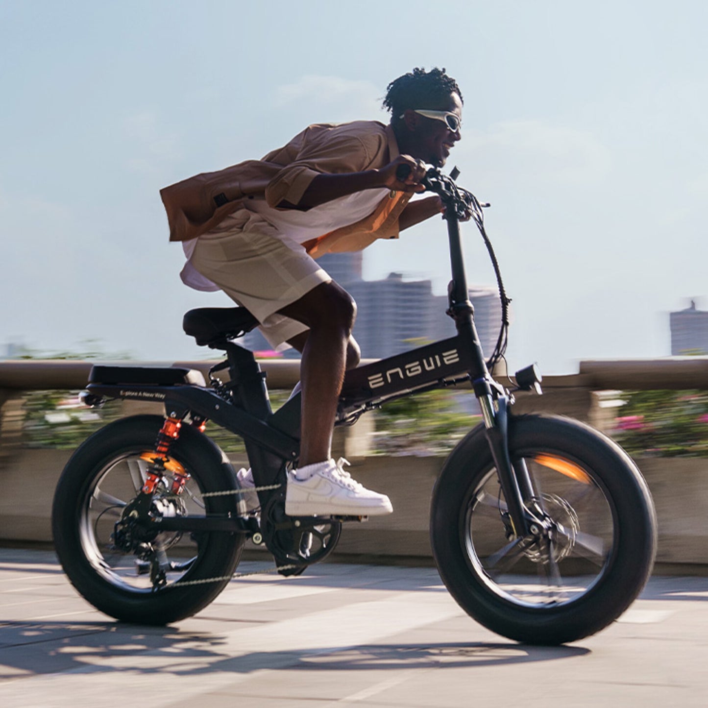 ENGWE X20 Electric Bike 150KM Triple Suspension Foldable