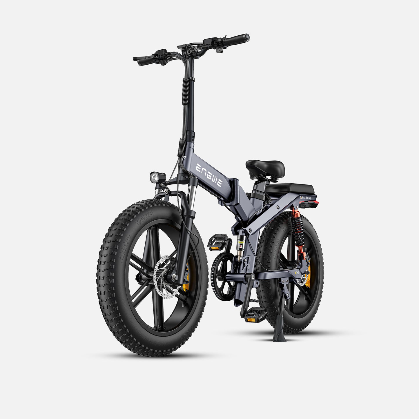 ENGWE X20 Electric Bike 150KM Triple Suspension Foldable