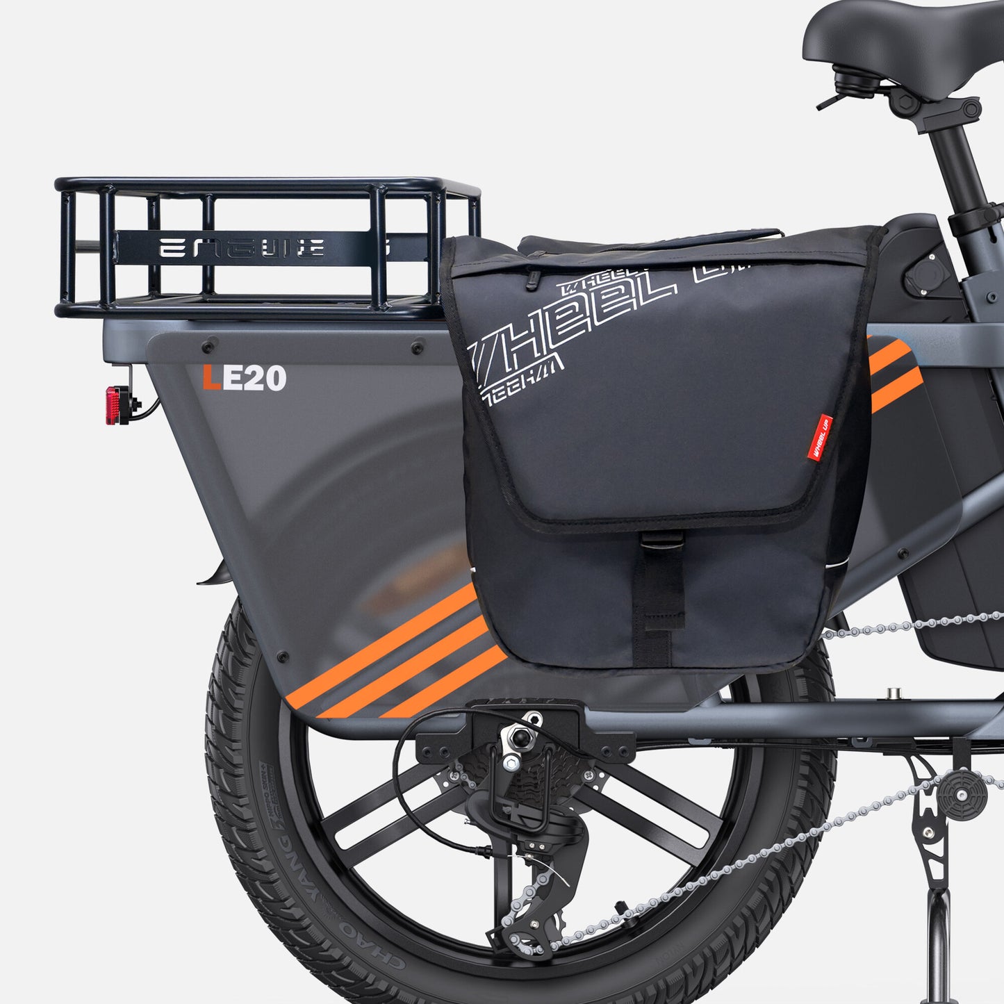 ENGWE LE20 Electric Bike 250W Mid-drive Torque Sensor Step-Thru Cargo Ebike
