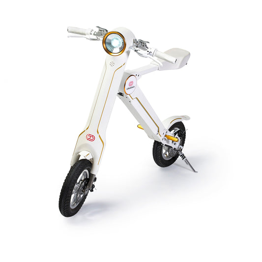 Cruzaa E-Scooter Pro Racing White Electric Scooter