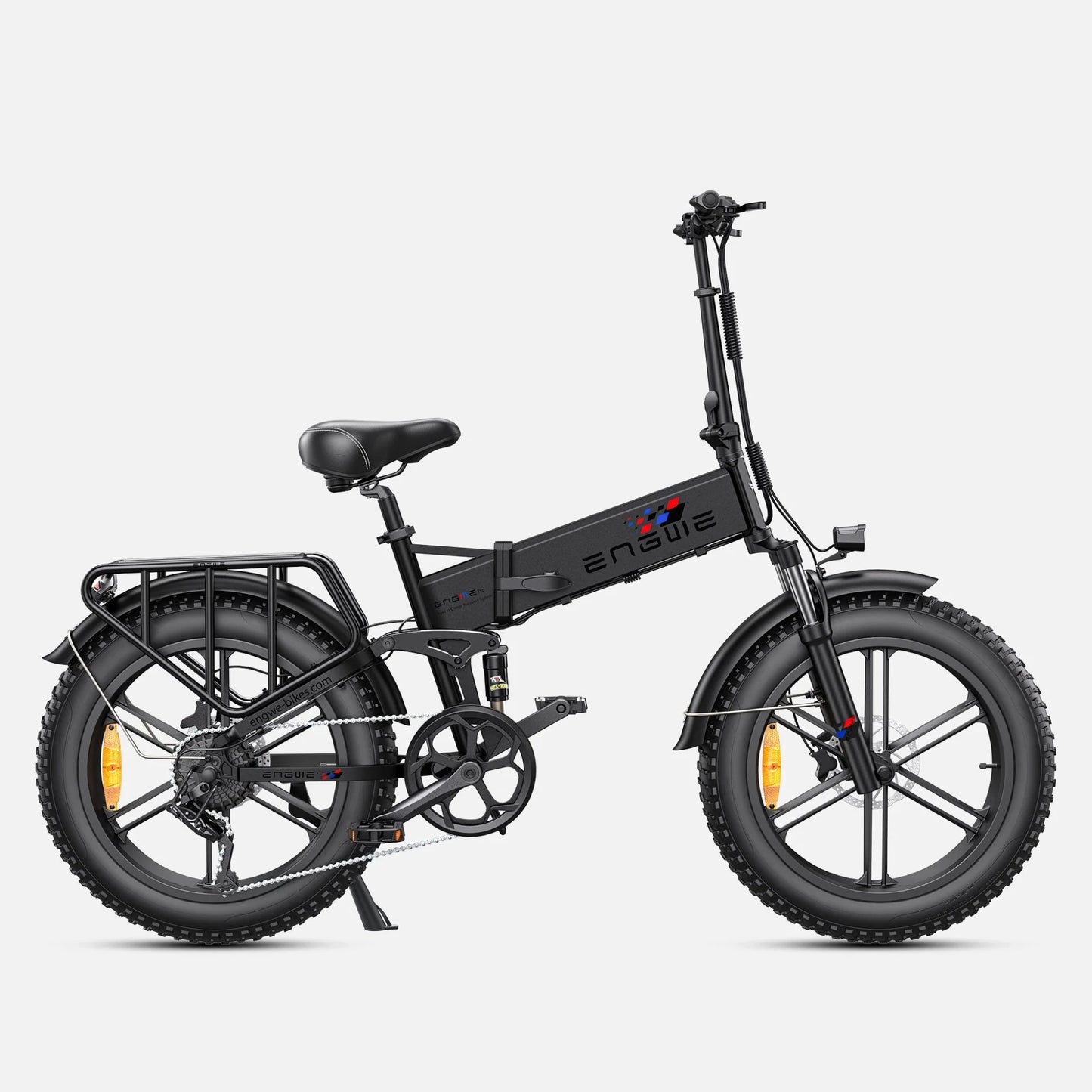 ENGWE ENGINE PRO Electric Bike 1000W 12KM Full Suspension Foldable E-bike