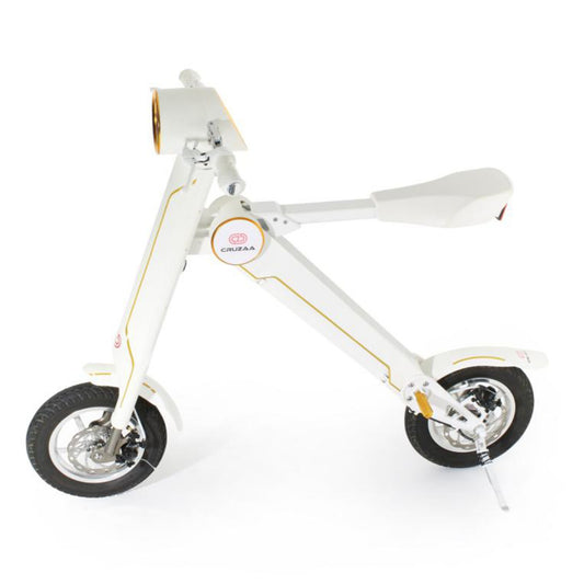 Cruzaa Electric Scooter Racing White