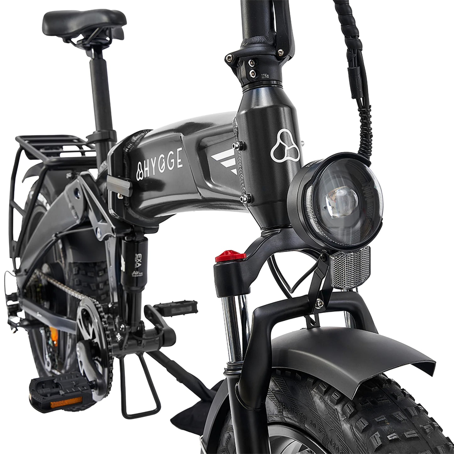 Hygge Sorø Electric Bike Full Suspension Foldable With 250W Motor