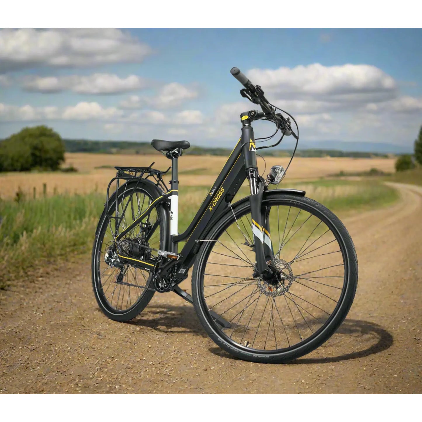 Mark2 X-Cross 450S Electric Bike Step Through With 460Wh 12.8Ah Removable Battery